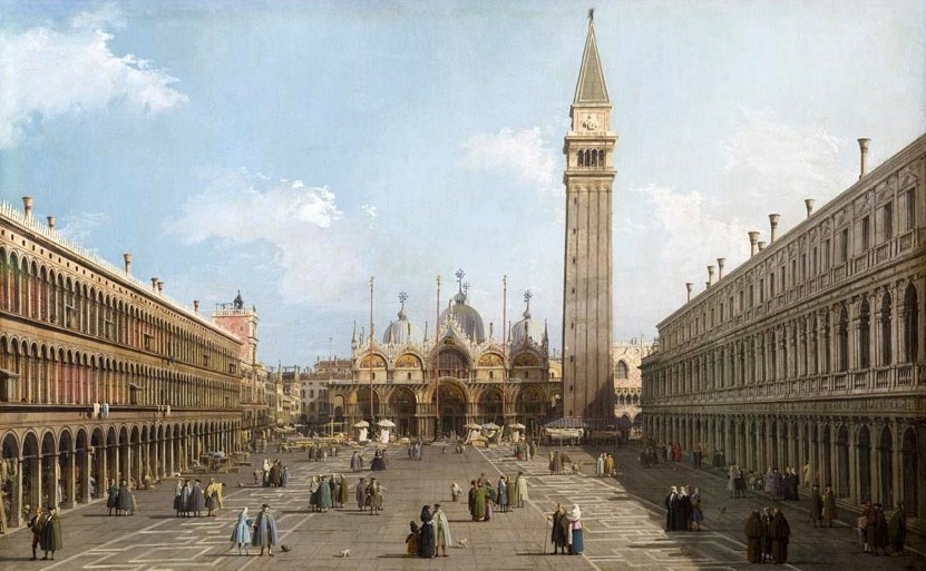 Canaletto piazza s. Marco