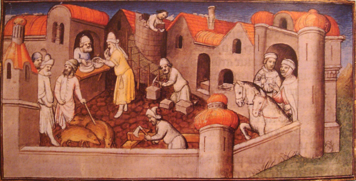 Emporio veneziano di Laiazzo intorno al 1400